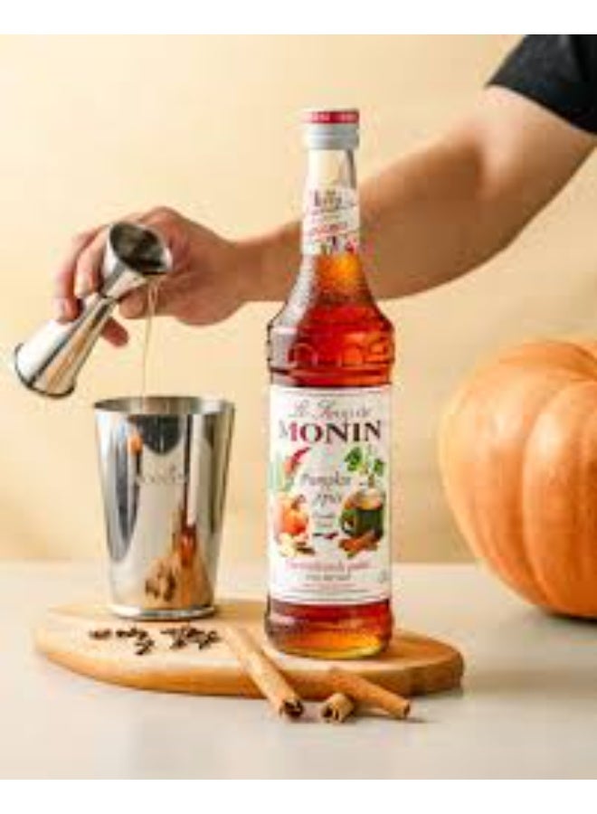 Monin Pumpkin Spice Syrup 700ml – Premium Flavored Coffee & Dessert Topping - Image 4